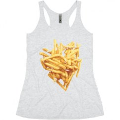 Ladies Slim Fit Super Soft Racerback Triblend Tank