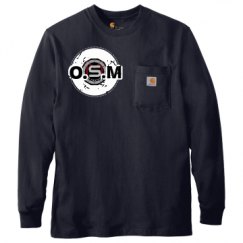 Unisex Carhartt Pocket Long Sleeve Tee