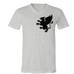 Unisex V-Neck Jersey Tee