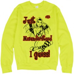 Unisex Neon Crewneck Sweatshirt