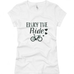 Ladies Slim Fit Basic Promo Jersey Tee