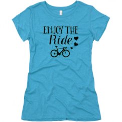 Ladies Slim Fit Super Soft Triblend Tee