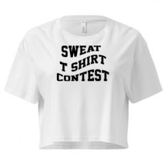 Ladies Festival Cali Crop Top Tee