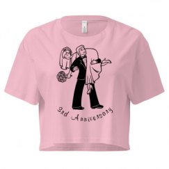 Ladies Festival Cali Crop Top Tee