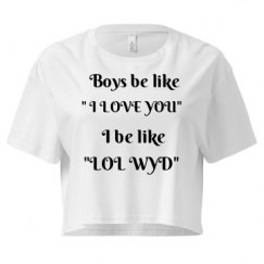 Ladies Festival Cali Crop Top Tee