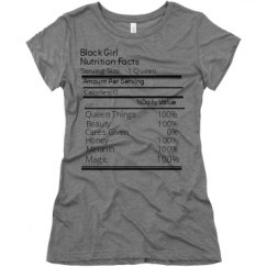Ladies Slim Fit Super Soft Triblend Tee