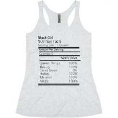 Ladies Slim Fit Super Soft Racerback Triblend Tank