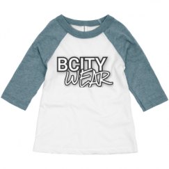 Toddler 3/4 Sleeve Raglan Tee