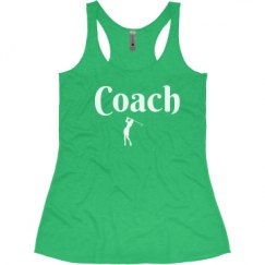 Ladies Slim Fit Super Soft Racerback Triblend Tank