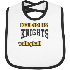 Baby's first volleyball bib