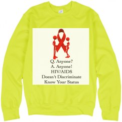 Unisex Neon Crewneck Sweatshirt