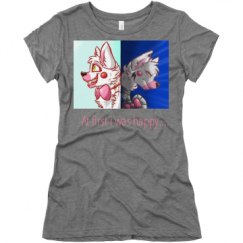 Ladies Slim Fit Super Soft Triblend Tee