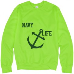 Unisex Neon Crewneck Sweatshirt