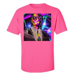 Unisex Ultra Cotton Safety Neon Crewneck Tee