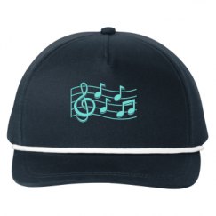 Snapback Five-Panel Rope Hat