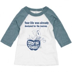 Toddler 3/4 Sleeve Raglan Tee