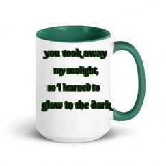 15oz Ceramic Mug with Color Inside