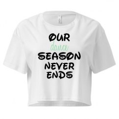 Ladies Festival Cali Crop Top Tee