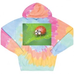 Unisex Tie-Dye Fleece Hoodie