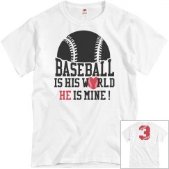 Baseball is his world