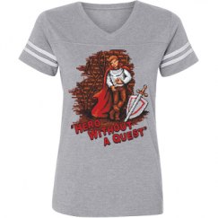Ladies Relaxed Fit Vintage Sports Tee
