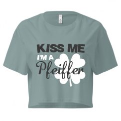 Ladies Festival Cali Crop Top Tee