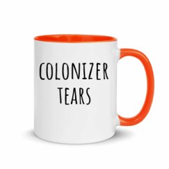 11oz Ceramic Mug with Color Inside