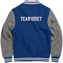 Team Quiet Letterman Jacket