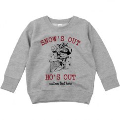 Toddler Crewneck Basic Promo Sweatshirt