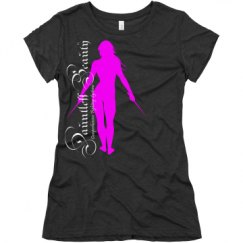 Ladies Slim Fit Super Soft Triblend Tee
