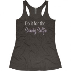 Ladies Slim Fit Super Soft Racerback Triblend Tank