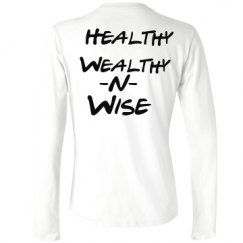 Ladies Relaxed Fit Basic Long Sleeve Tee