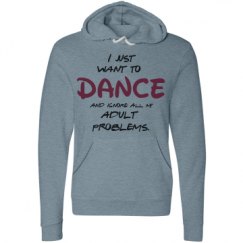 Unisex Fleece Pullover Midweight Hoodie