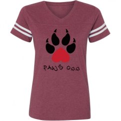 Ladies Relaxed Fit Vintage Sports Tee