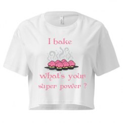 Ladies Festival Cali Crop Top Tee