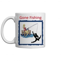 Gone Fishing - Coffee Mug