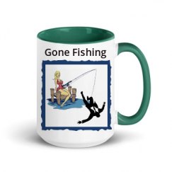 15oz Ceramic Mug with Color Inside