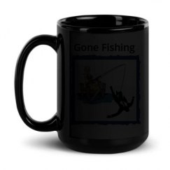 15oz Black Glossy Mug