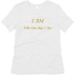 Ladies Relaxed Fit Super Soft Triblend Tee