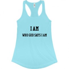 Ladies Slim Fit Racerback Tank Top