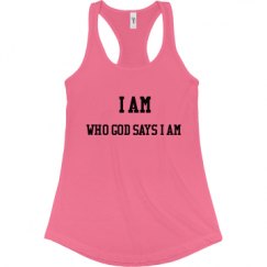 Ladies Slim Fit Racerback Tank Top