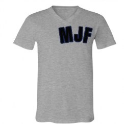 Unisex V-Neck Jersey Tee