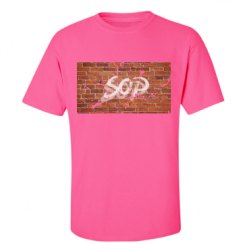 Unisex Ultra Cotton Safety Neon Crewneck Tee