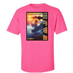 Unisex Ultra Cotton Safety Neon Crewneck Tee
