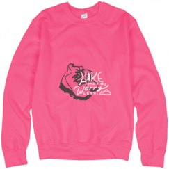 Unisex Neon Crewneck Sweatshirt