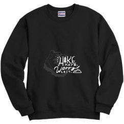 Unisex Film and Foil Crewneck Sweatshirt