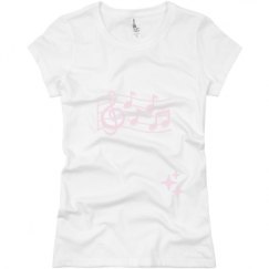 Ladies Slim Fit Basic Promo Jersey Tee
