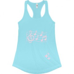 Ladies Slim Fit Racerback Tank Top