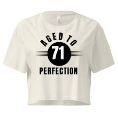 Ladies Festival Cali Crop Top Tee