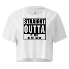 Ladies Festival Cali Crop Top Tee